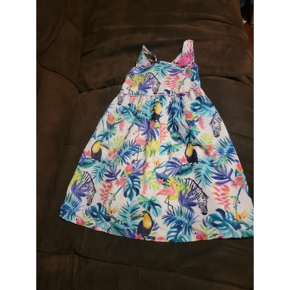 Penelope mack zebra parrot dress size 5